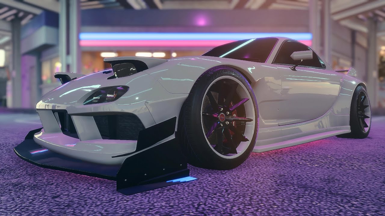The MAZDA RX-7 (NFS HEAT CUSTOMIZATION)