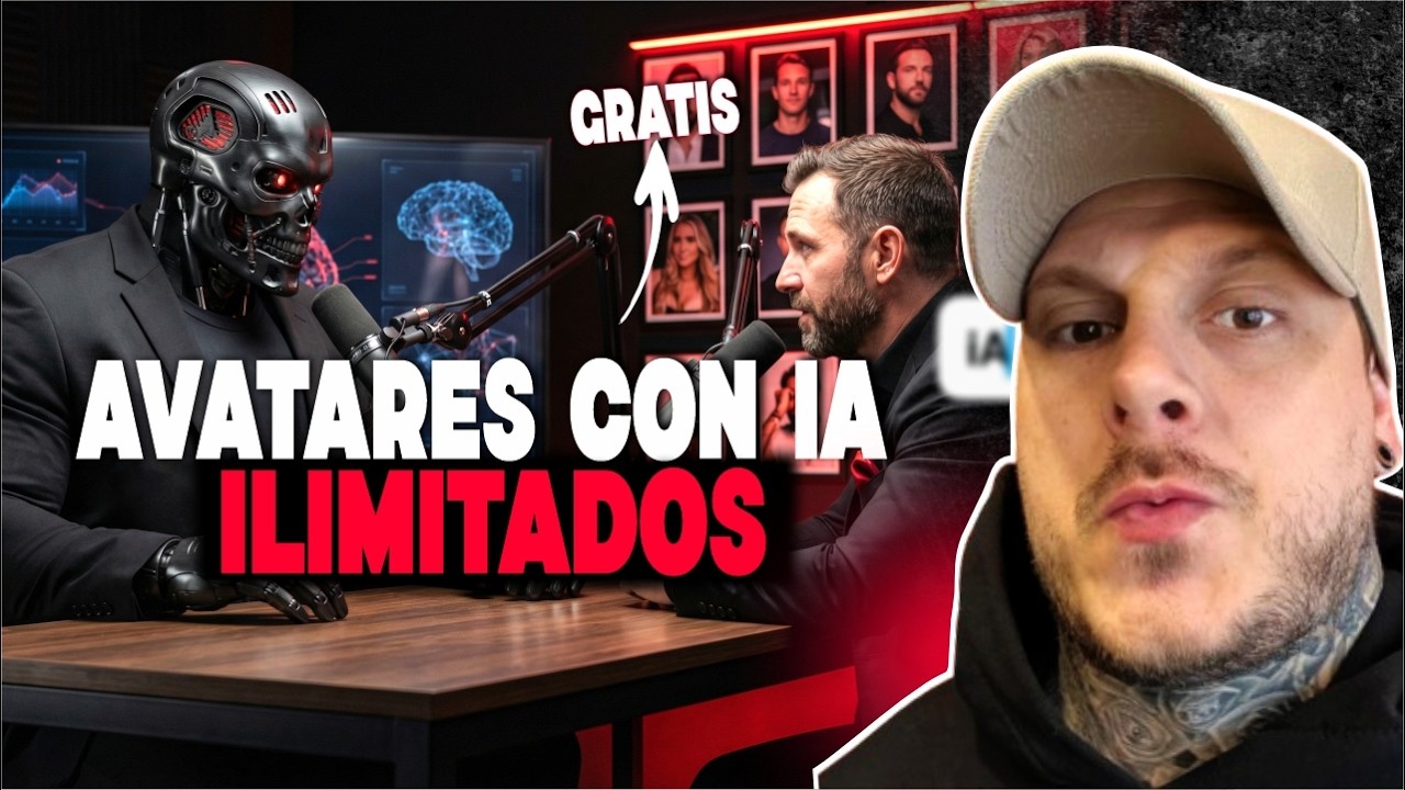 😱 ¿Adiós Influencers? Crea avatares GRATIS e ILIMITADOS con esta IA