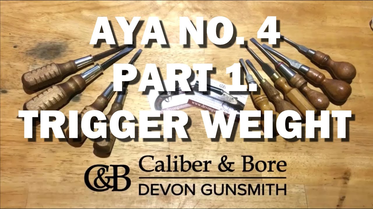 Devongunsmith Diaries #60 - AYA NO. 4 PART 1 Trigger Weight