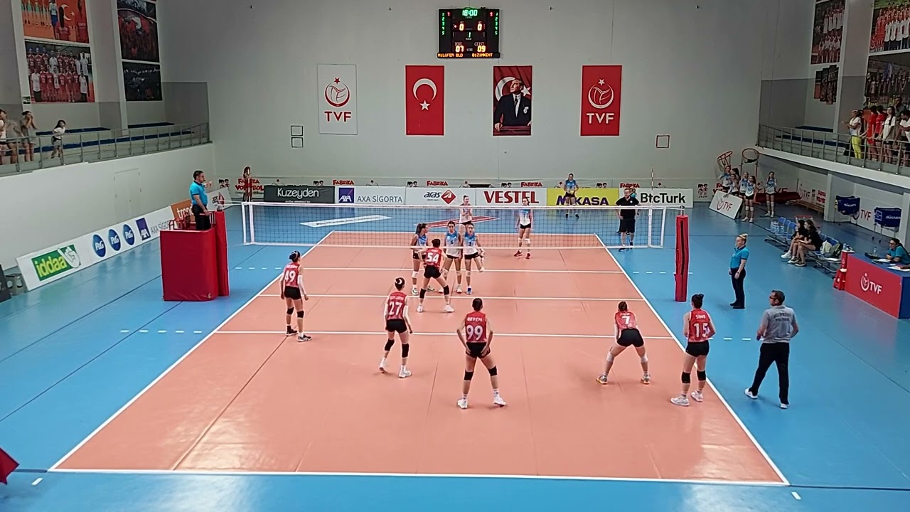 Bizimkent Voleybol-Nilüfer Bld. , Midi kızlar Türkiye şampiyonası finalleri son 16 maçı 26.06.2024