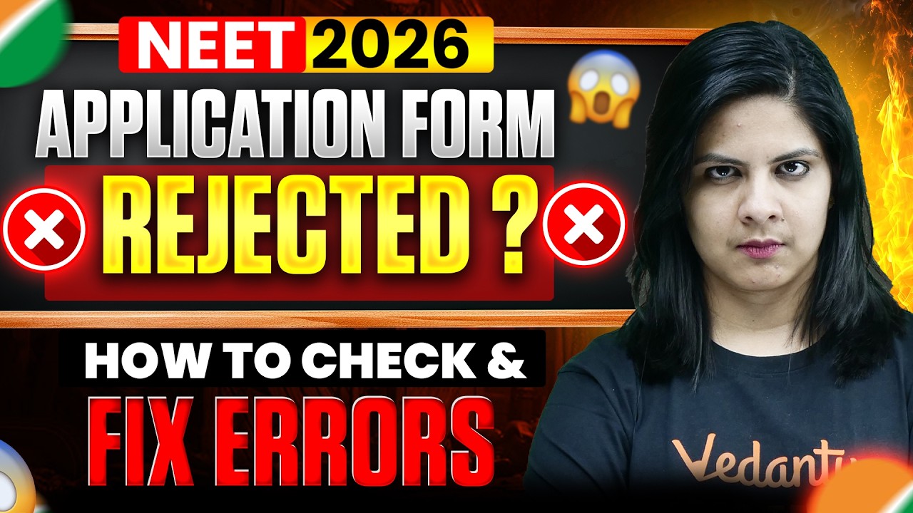 NEET 2026 Application Rejected? 🚫 How to Check & Fix Errors NOW!