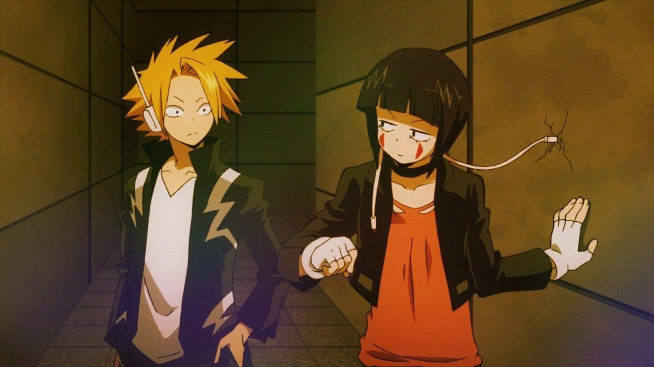 my hero academia - all jiro and kaminari moments so far [kamijiro dub]