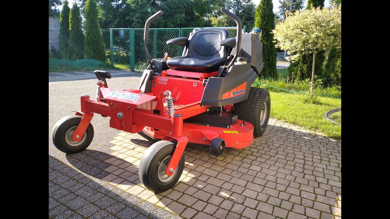 Simplicity Courier SZT 250 - Podstawowy serwis. Jazda pr&oacute;bna. Kilka rad.