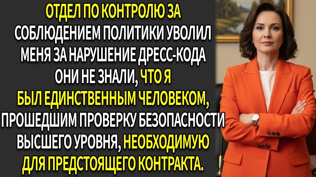😐Меня уволили из-за дресс-кода — 😌а затем я сорвал сделку на 4 трлн рублей ♟️