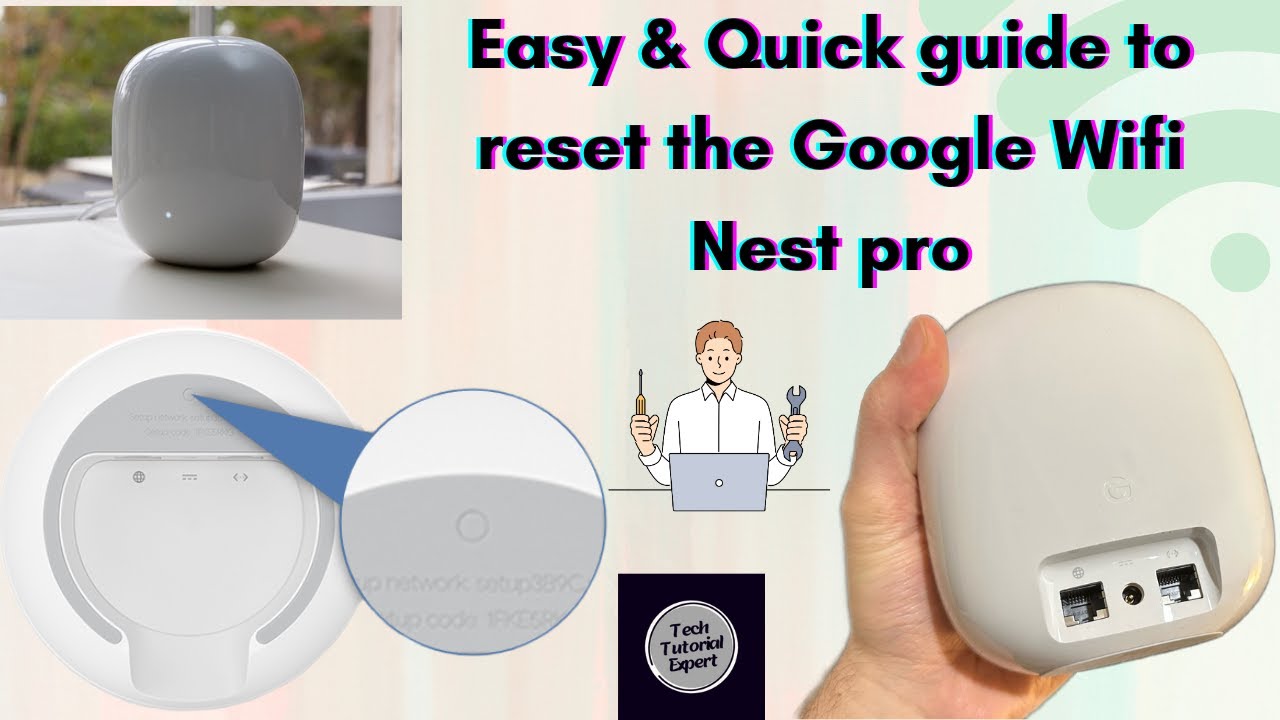 Step by Step guide to reset the Google nest wifi pro | Resetting Google nest wifi pro