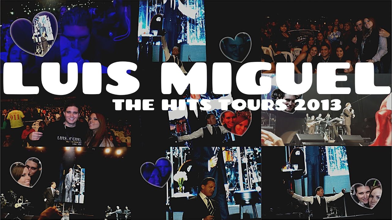 Luis Miguel Lima 2013 The Hits Tour