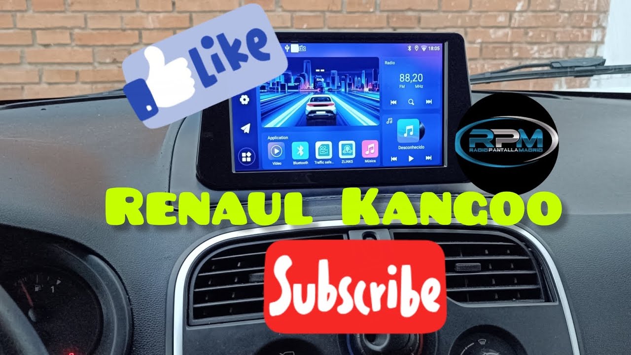 RENAULT KANGOO CON PANTALLA Y CARPLAY