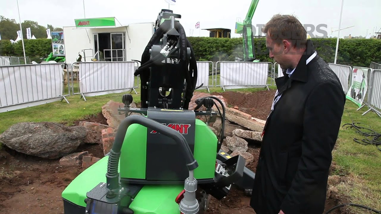 Serious Sized - Remote Demolition Robot From Avant