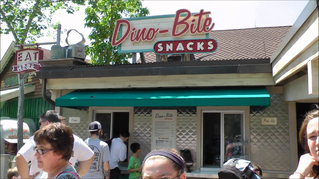 Dino-Bite Snacks in Disney's Animal Kingdom (HD 1080p)