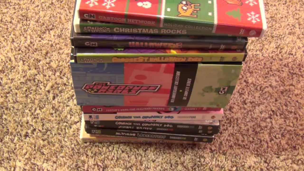 Моя полная коллекция DVD Cartoon Network!