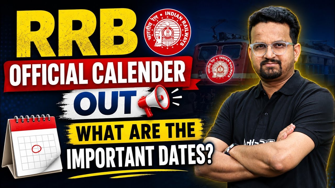 Railway Exam Calendar 2026 | RRB New Calendar 2026-27 Out | Railway Calendar 2026 | By Ashish Sir