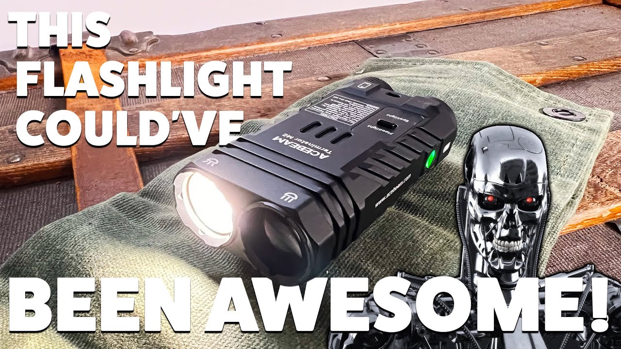An innovative EDC flashlight with gimmicky features? (Acebeam Terminator M2 Review)