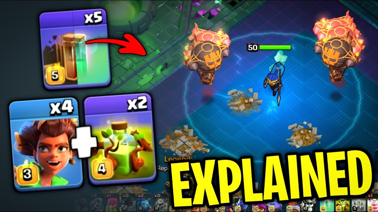 x2 Og Attack EXPLAINED | RC Charge + Root Rider with Rage Gem + Healing Tome Is Insane | COC