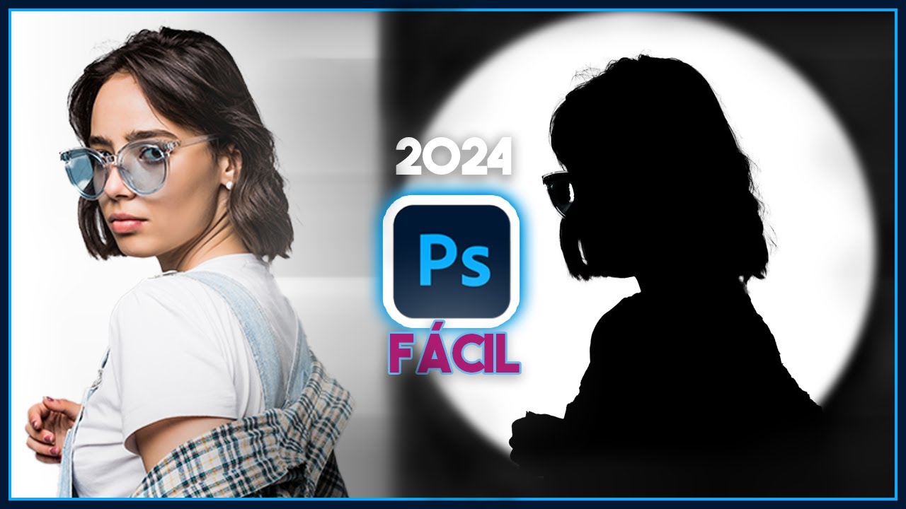 🔴EFECTO de LUNA BLANCA CIRCULAR en PHOTOSHOP 2024 /FÁCIL/TUTORIAL