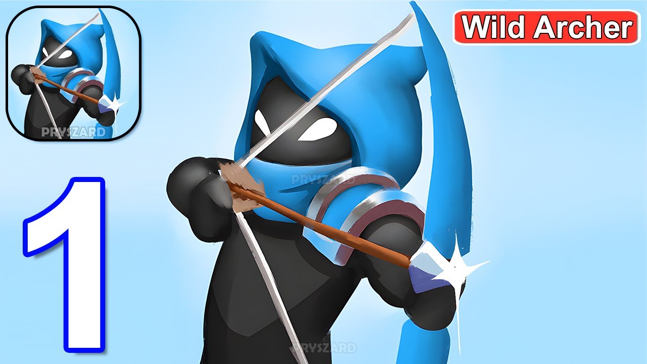 Wild Archer: Castle Defense - Gameplay Walkthrough Part 1 Stickman Archer Castle Defense