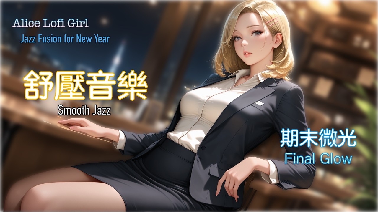 期末微光 - 期末衝刺的輕快爵士 | 高效工作學習必備 輕音樂｜Jazz Lo-fi ｜Alice Lofi Girl