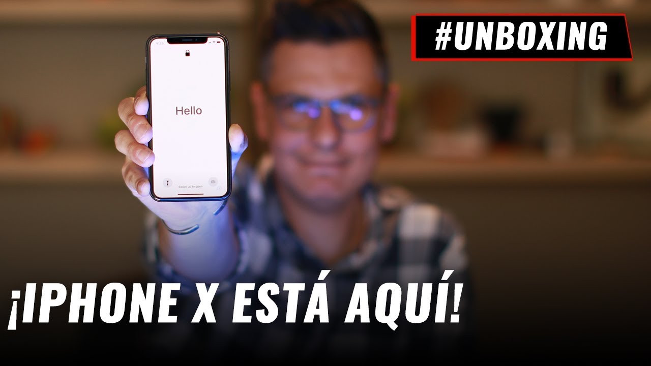 iPhone X, unboxing en español