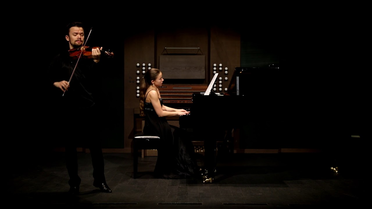 J.Massenet - Medetation from Thais, R.Monasypov & A.Miloslavskaya