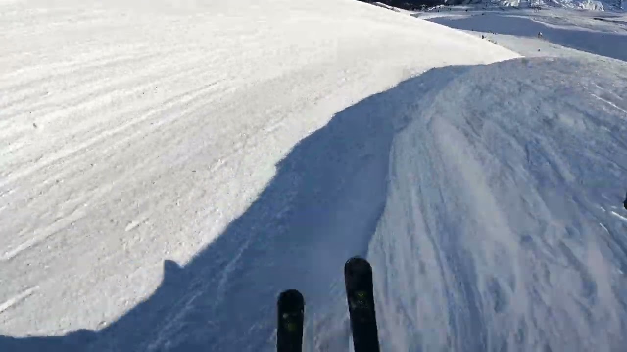 Sölden skiing Gaislachkogl top to bottom