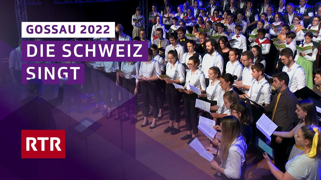 Gossau 2022 I La Svizra chanta I Die Schweiz singt I SRF Musikwelle, RTS, RSI, RTR I RTR Musica