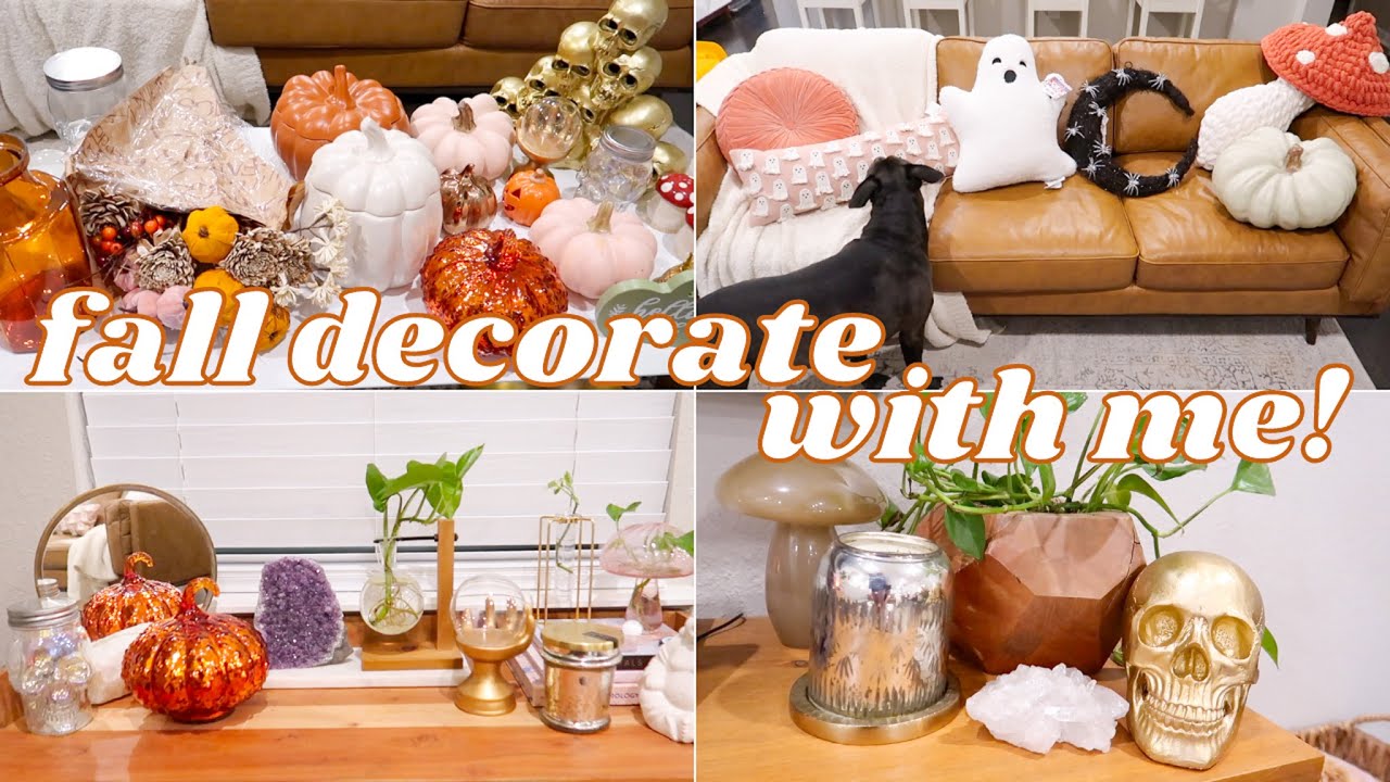 vlog: decorate for fall with me! *38 weeks pregnant* 🤍