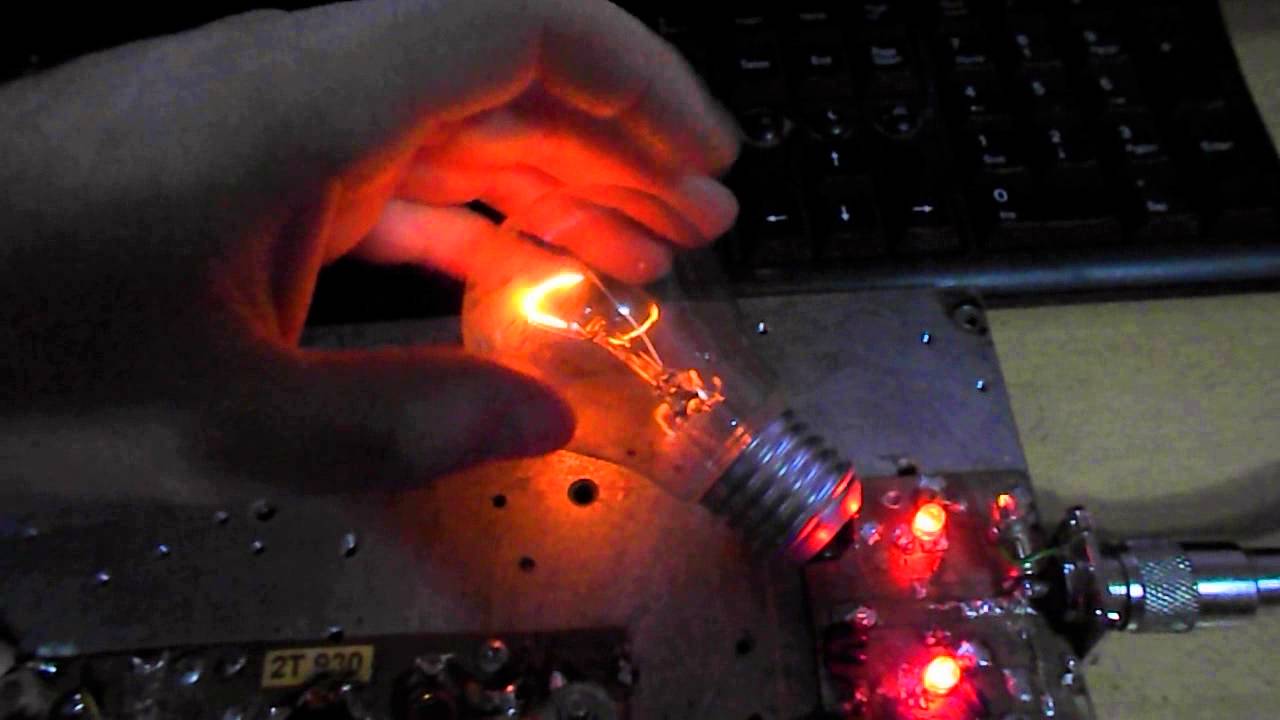 RF voltage exit on blx15 - light 220V at 150w
