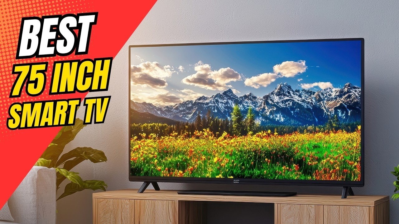 Лучшие 75-дюймовые смарт-телевизоры на Amazon. Купите прямо сейчас!