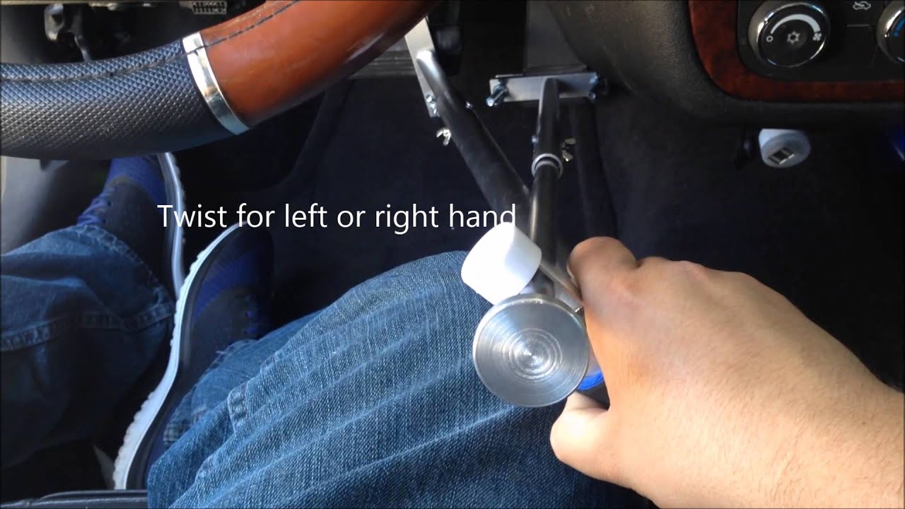 QuicStick Portable Hand Controls- How to use