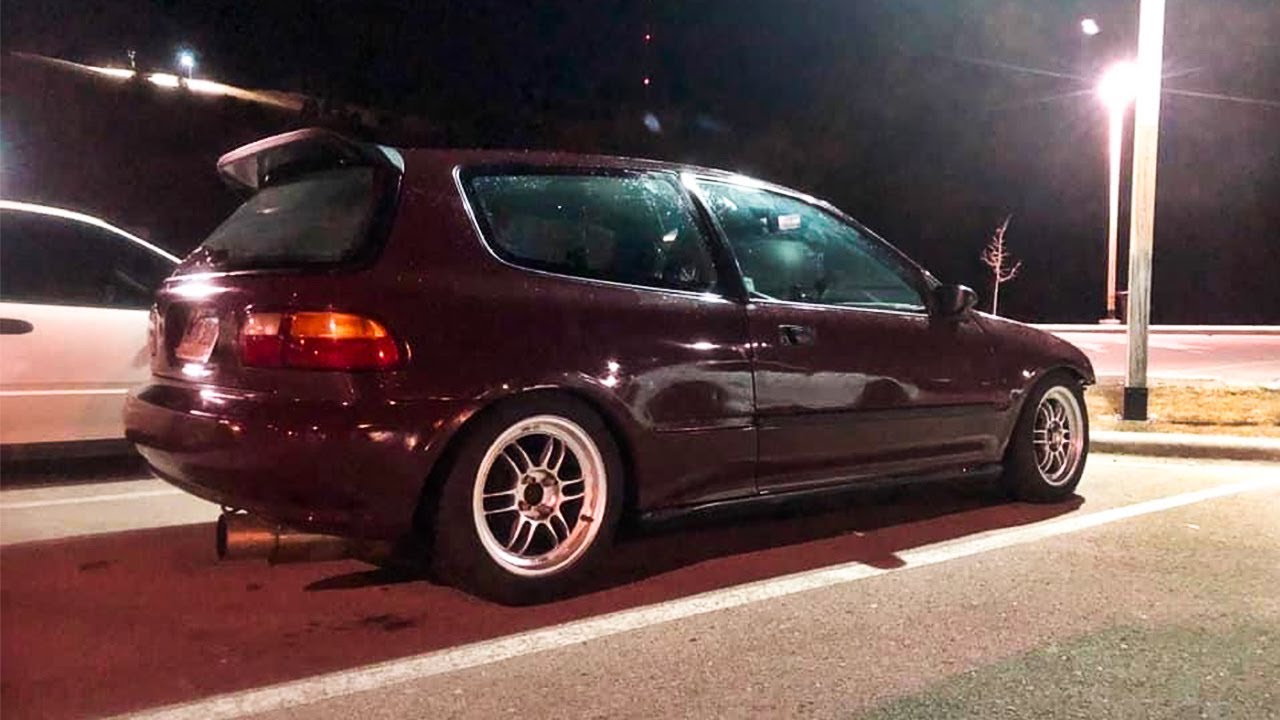 Street Tuned EG Hatch Vs Cops