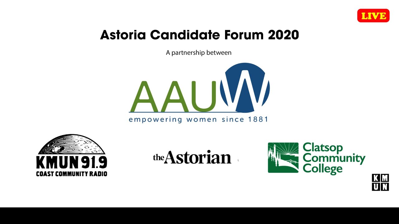 AAUW North Clatsop County Candidate Forum 2020