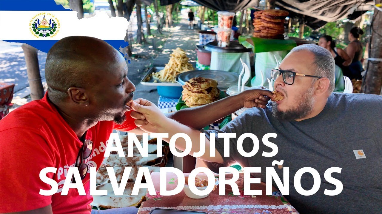 “Probando ANTOJITOS salvadoreños con el GORDO SOYACITY  por primera vez 🤤🇸🇻” | Pittyelmundo