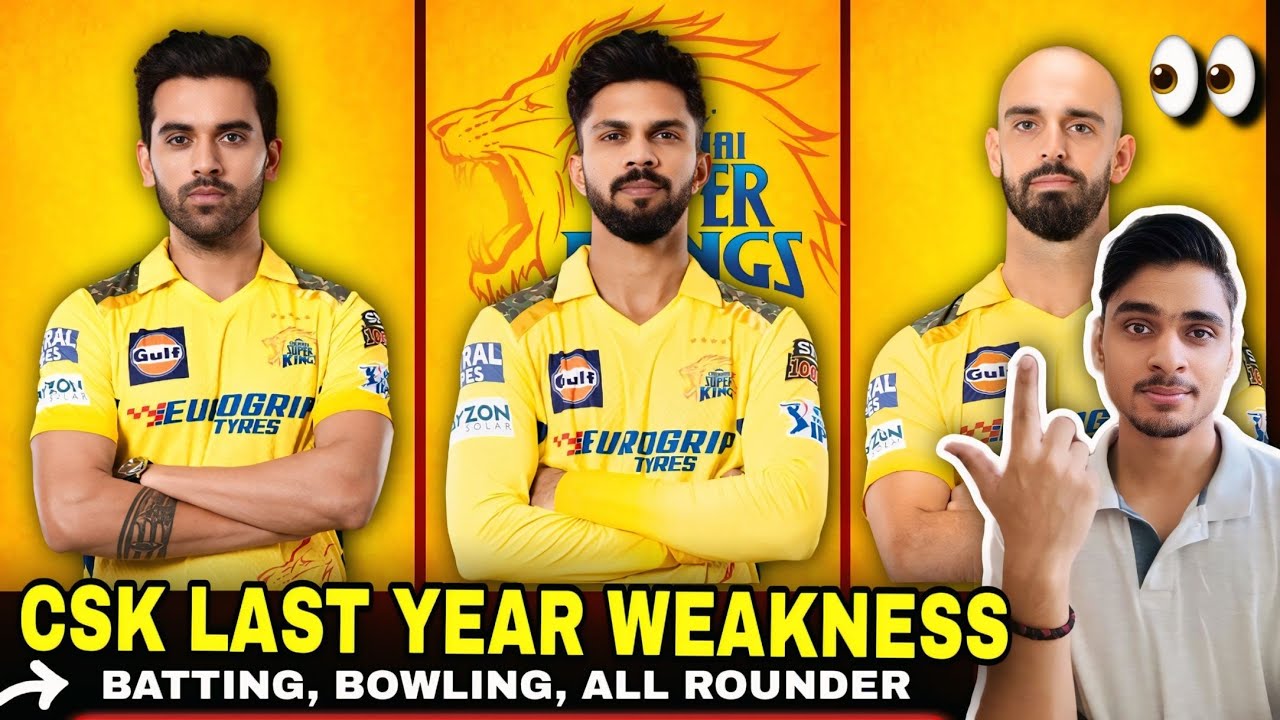 CSK Weakness in IPL 2024, Weakness of CSK Team, CSK Last Year Weakness in Batting-Bowling, Csk News
