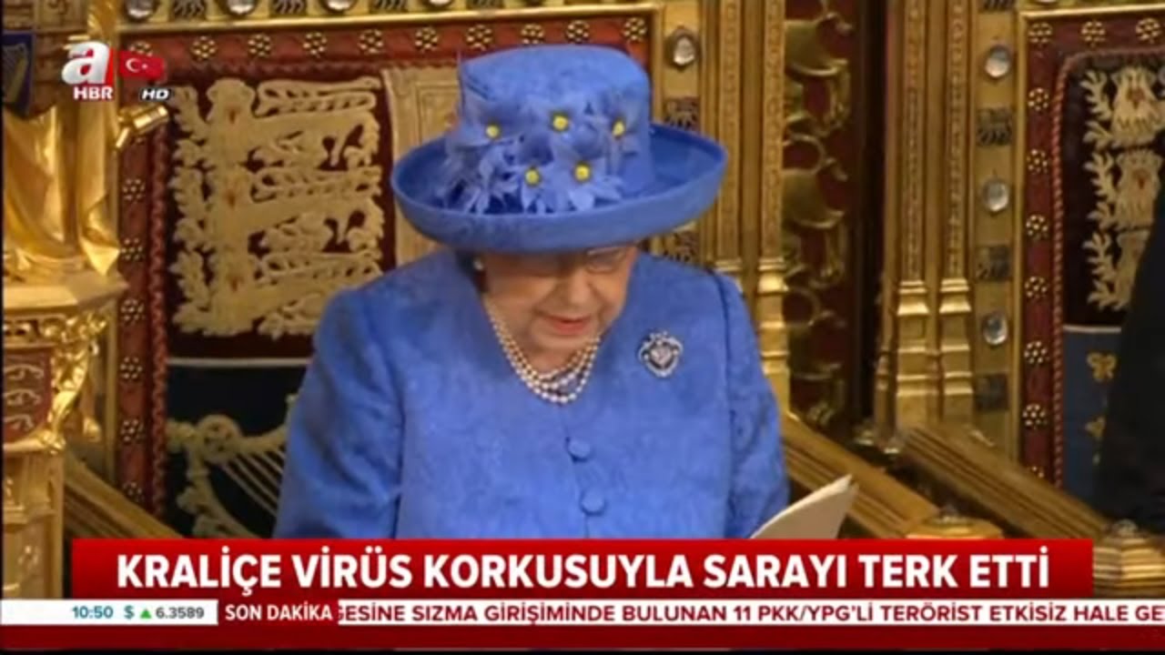 Kraliçe Elizabeth Karantinada! / A Haber | A Haber