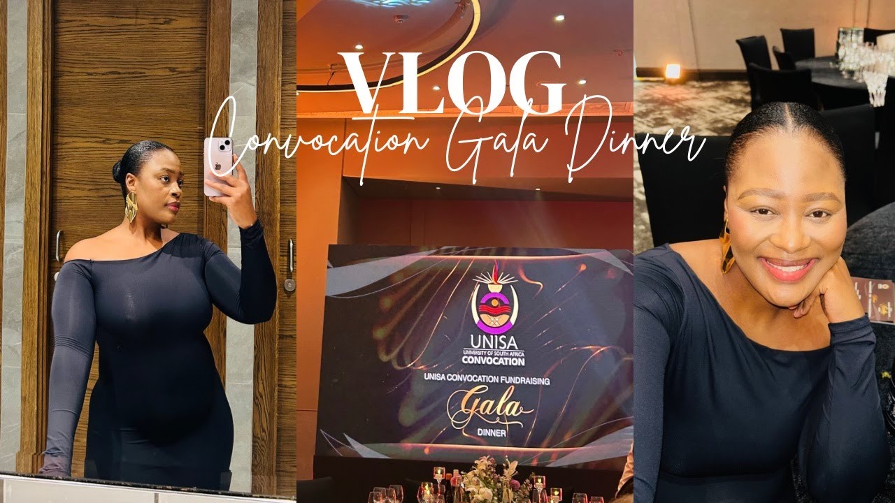 Vlogtober | UNISA Fundraising Gala Dinner | Convocation | Alumni
