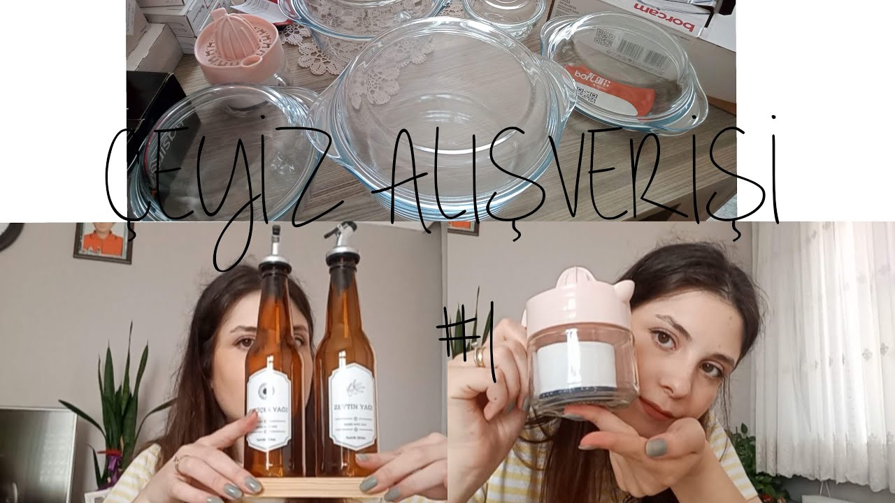 ÇEYİZ ALIŞVERİŞİM | Bazı Borcamlar ve Cam Ürünler