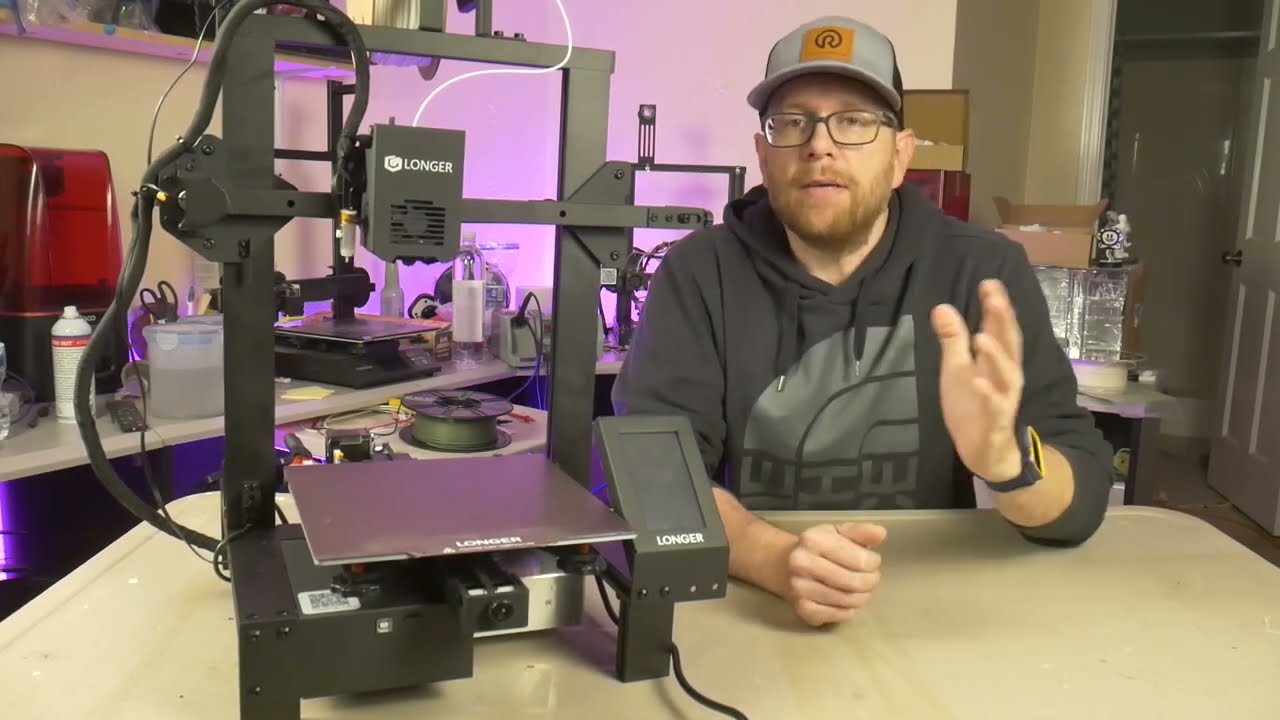 Could This Be the Best Printer for BEGINNERS? Longer LK4 X Review #3dprinter #3dprinting #longerlk4x