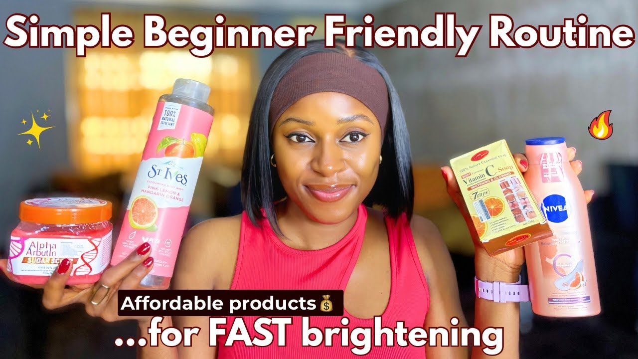 How to start a FAST brightening skincare routine as a beginner in 2026✨ 