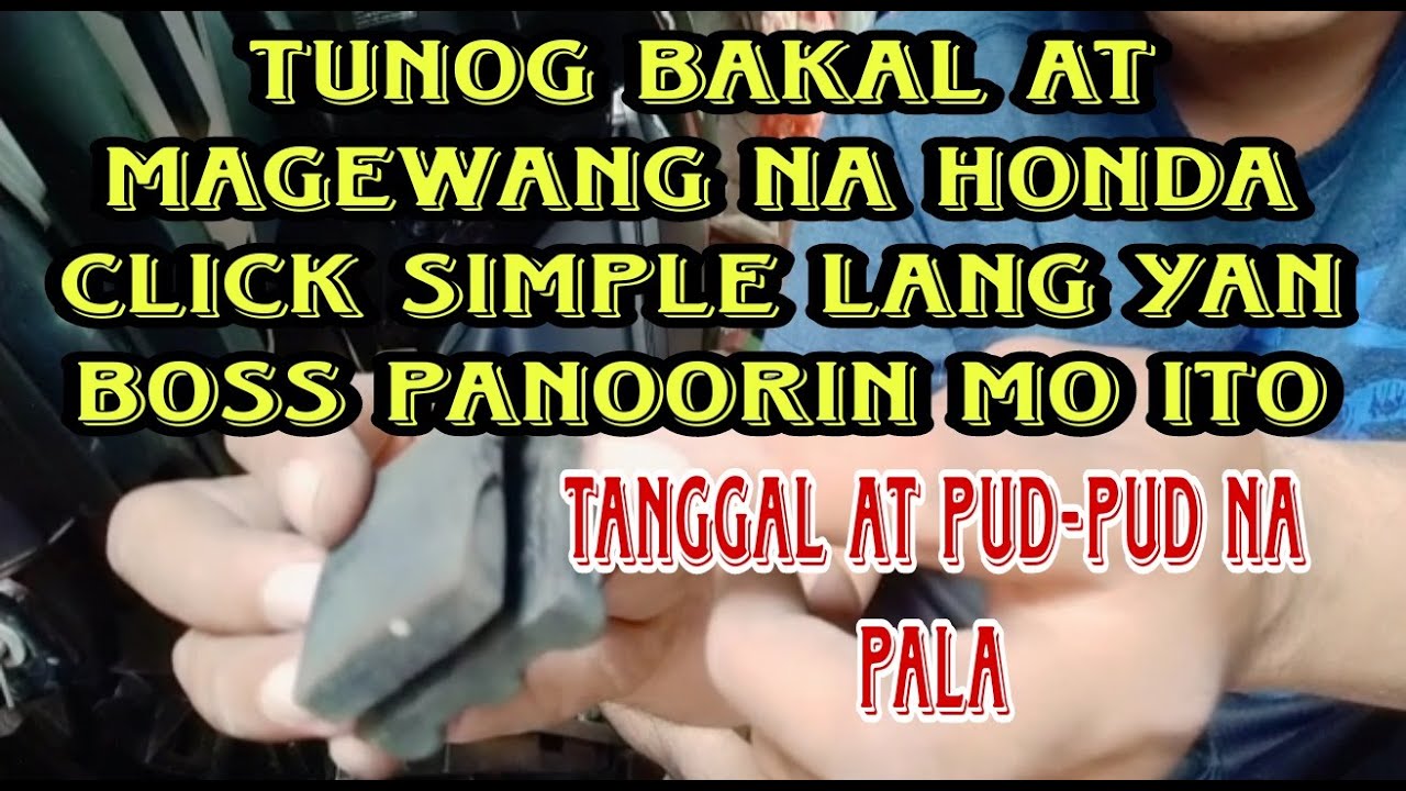 pano mag palit ng rubber link ng honda click step by step