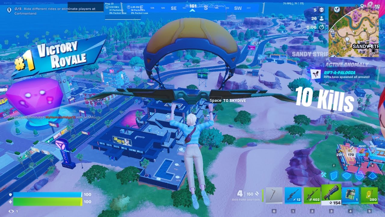 10 Elimination Battle Royale Gameplay (No Commentary)