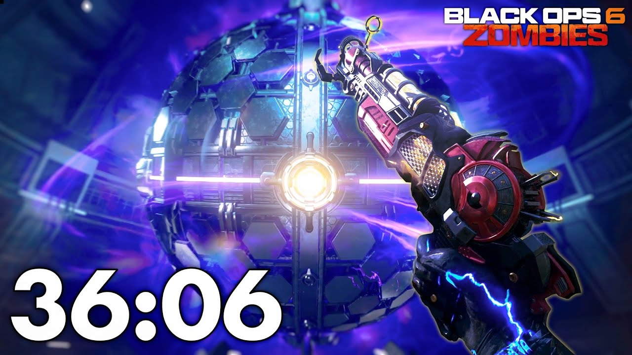 Solo 'Shattered Veil' Easter Egg Speedrun (36:06 - Black Ops 6 Zombies)