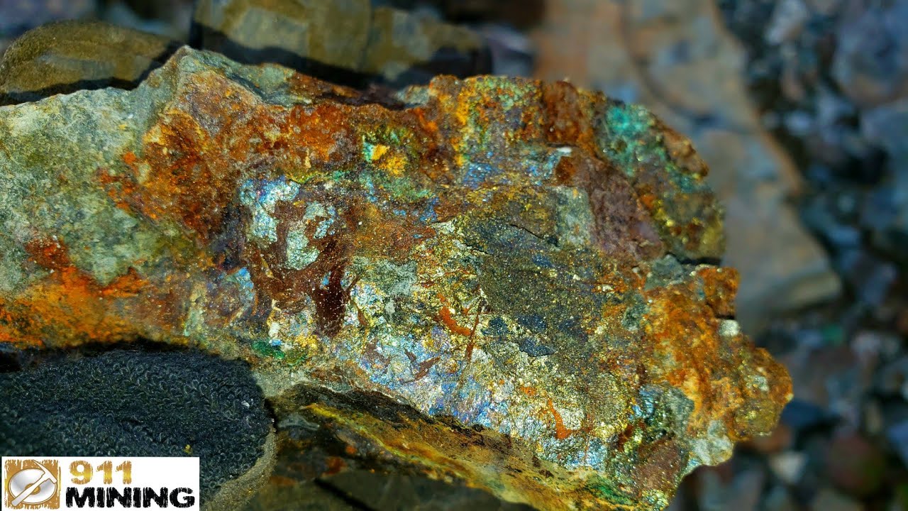 High Grade, Gold, Silver & Copper Ore From A New Deposit!