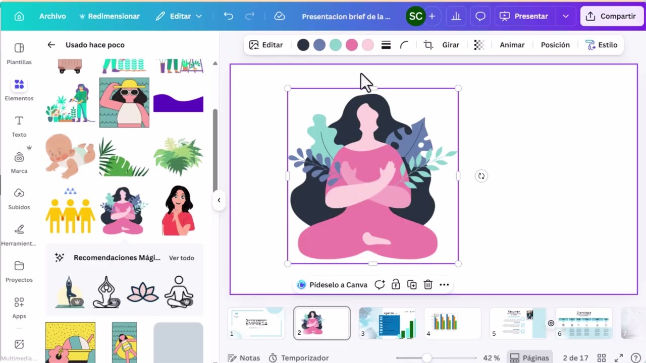 Canva   Elementos gráficos y animaciones