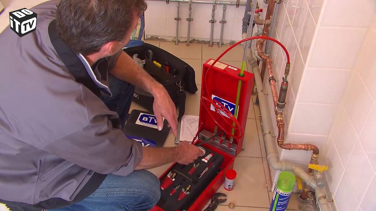 Keuring van een installatie op aardgas