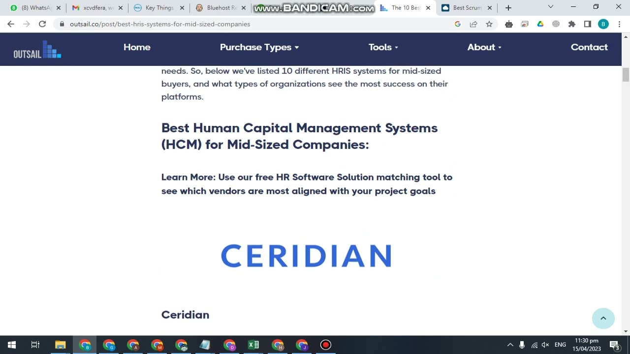 The 10 Best HRIS Systems for Mid-Sized Companies