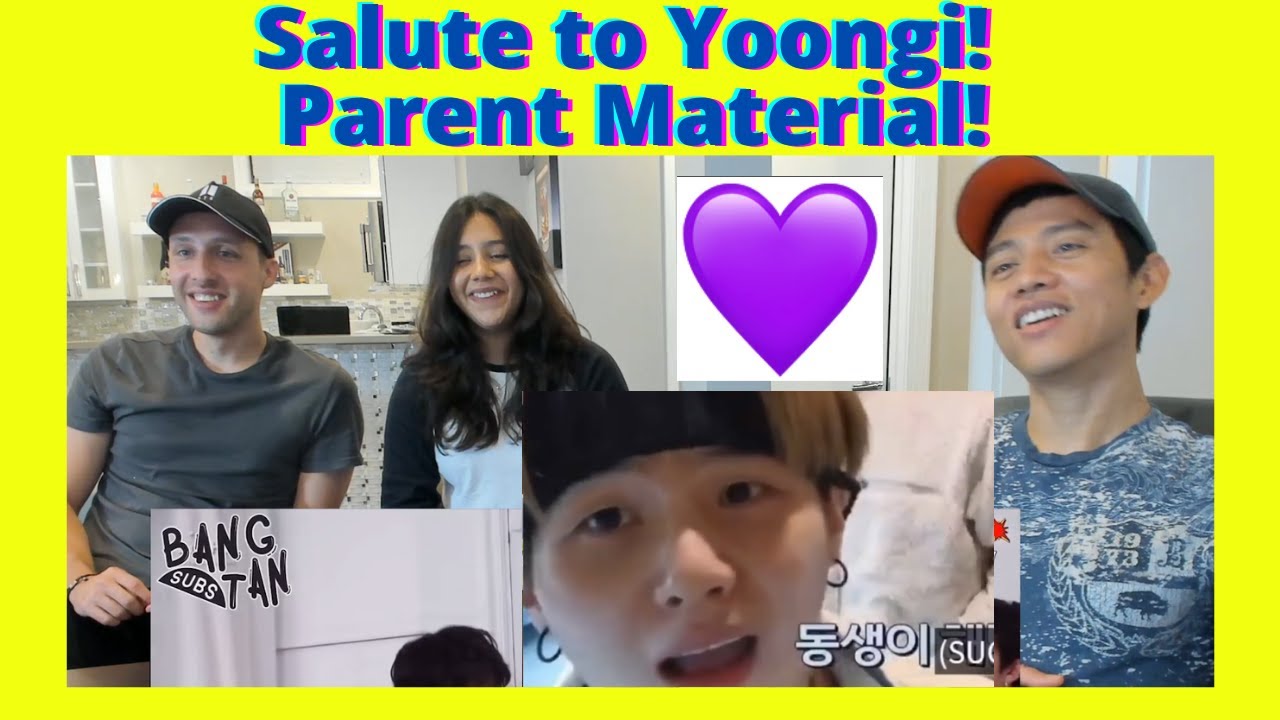 BTS — Юнги — отец-одиночка для Бантан | Это то, что мы называем подходящей женой? | Реакция