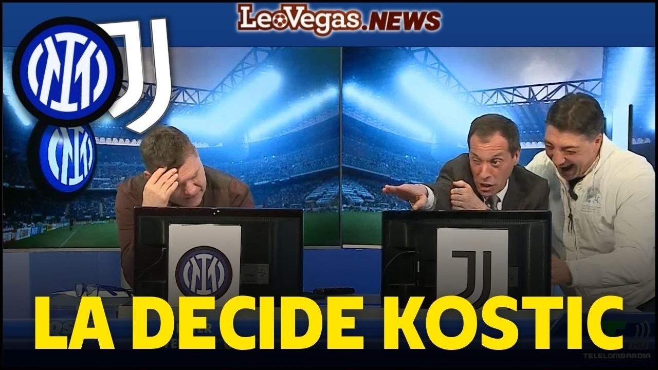 GOL DI INTER JUVE 0-1: KOSTIC DECIDE IL DERBY D'ITALIA!