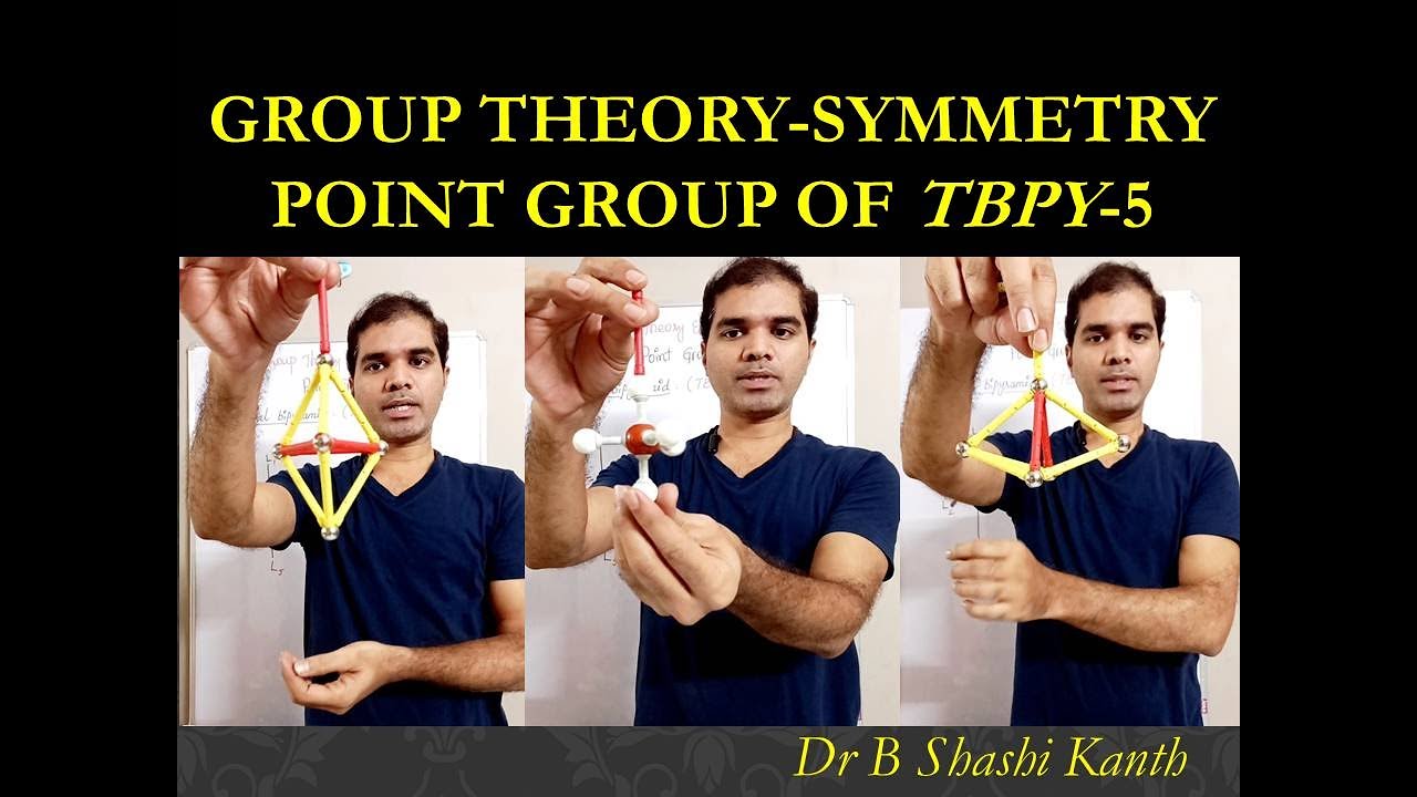 Group Theory & Symmetry Series-Point Group and Symmetry Elements of Trigonal Bipyramid (TBPY-5)