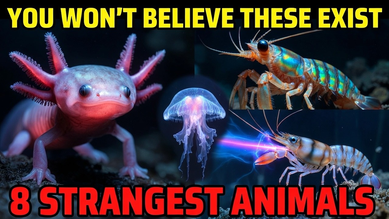 8 Strangest Animals on Earth (You Won't Believe These Exist)