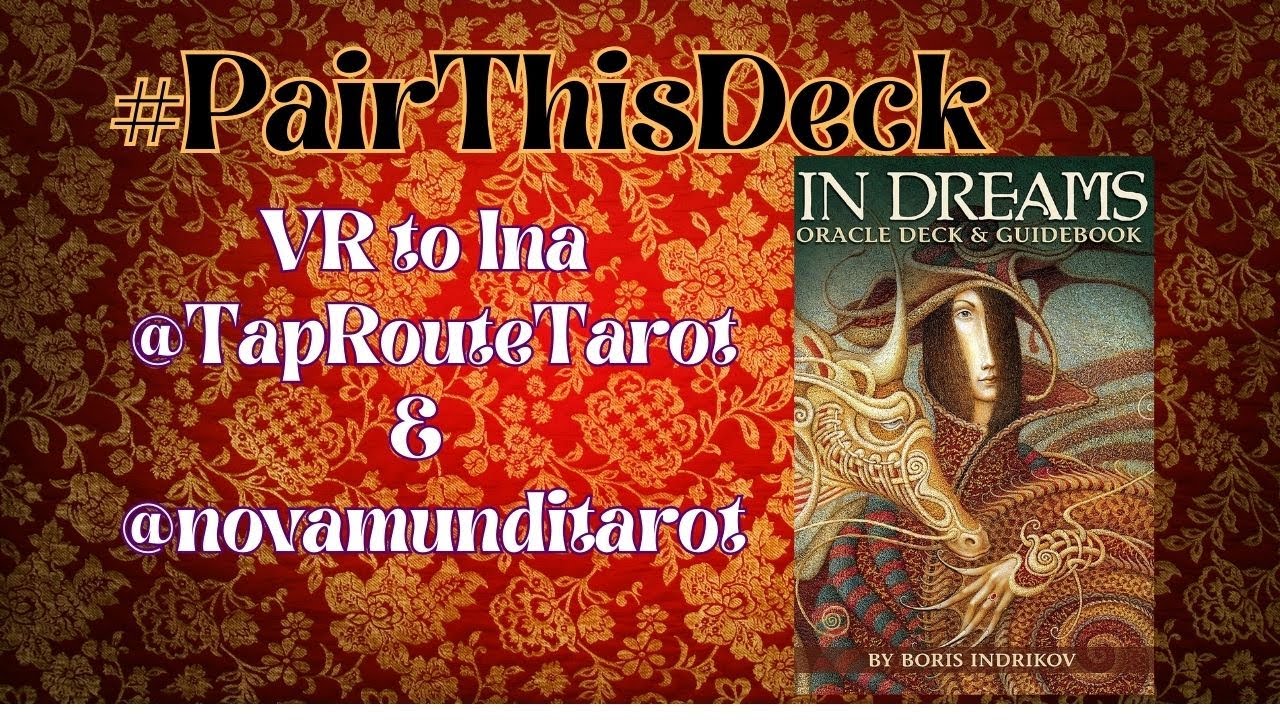 In Dreams Oracle Deck: Does it pair with this deck 🤔  VR #PairThisDeck