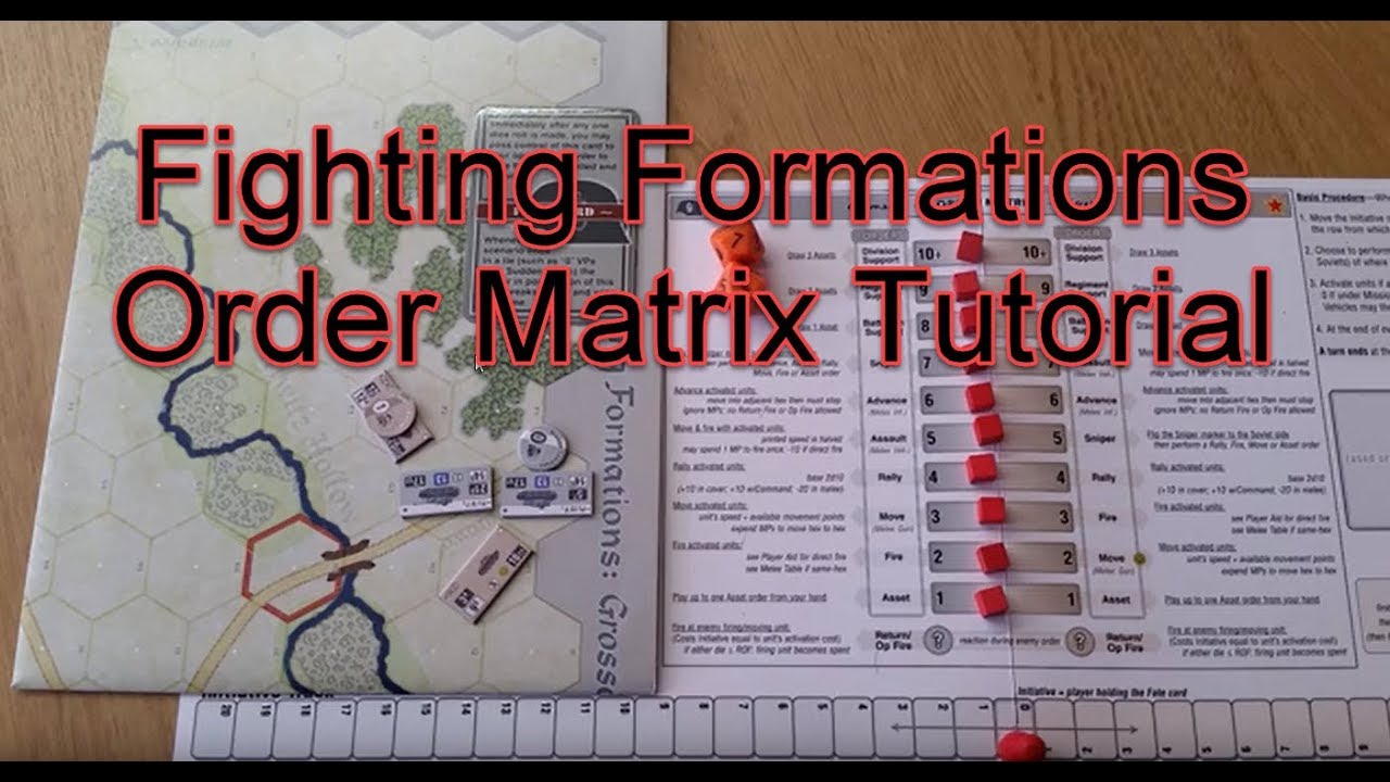 Fighting Formations Order Matrix Tutorial with Examples